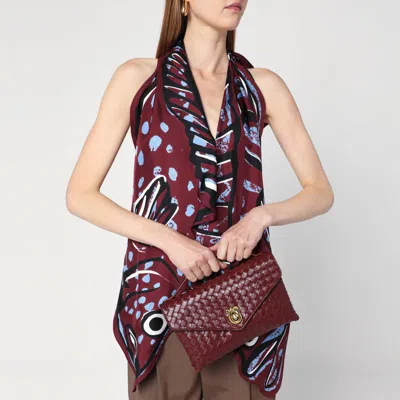 Bottega Veneta Lambskin Knot Lock Top-handle Bag
