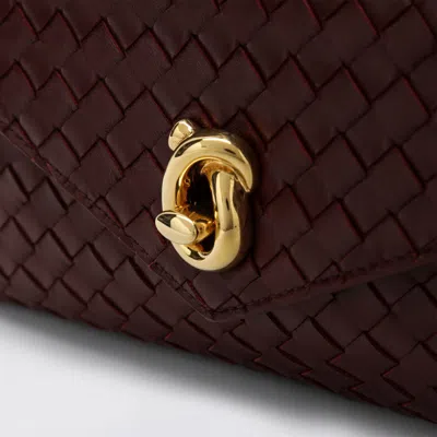 Bottega Veneta Lambskin Knot Lock Top-handle Bag