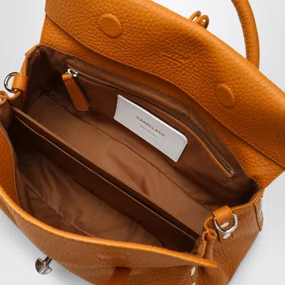 Zanellato Dotta Small Leather Bag Orange
