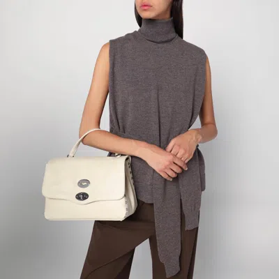 Zanellato Small Messenger Bag Strap Adjustable In Neutral