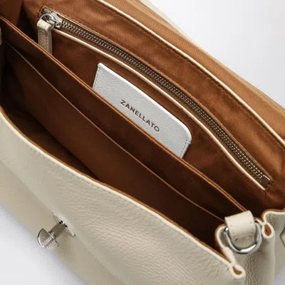 Zanellato Small Messenger Bag Strap Adjustable In Neutral