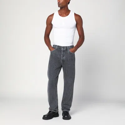 Agolde Washed-effect Grey Jeans