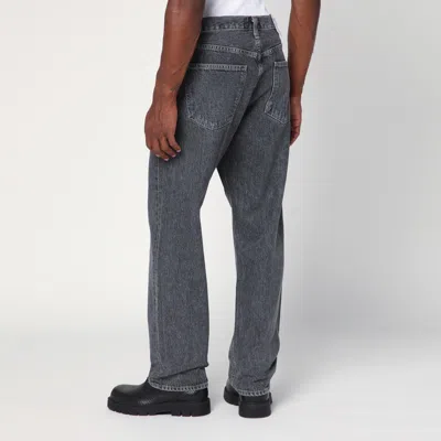 Agolde Washed-effect Grey Jeans