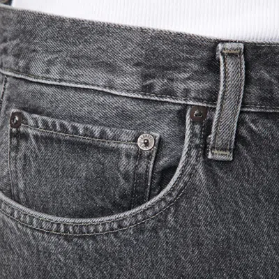 Agolde Washed-effect Grey Jeans