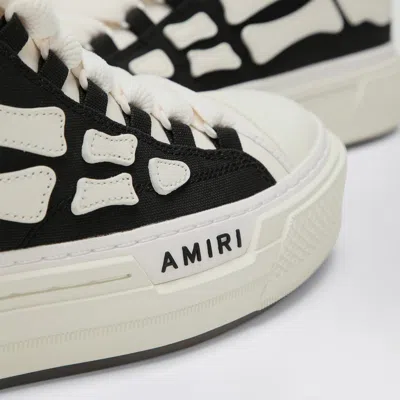 Amiri Black And White Sneaker Skel Court Hi