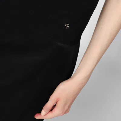 Anine Bing Shoulder Design Fitted Silhouette Soft Stretchable In Black