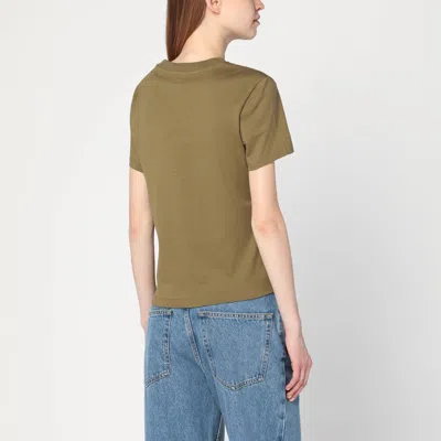 Ami Alexandre Mattiussi Ami Paris Bronze Ami De Coeur T Shirt