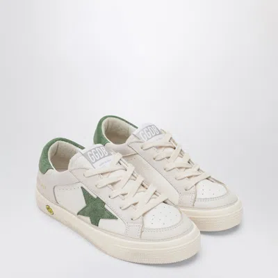 Golden Goose Lace-up Low-top Sneakers In White