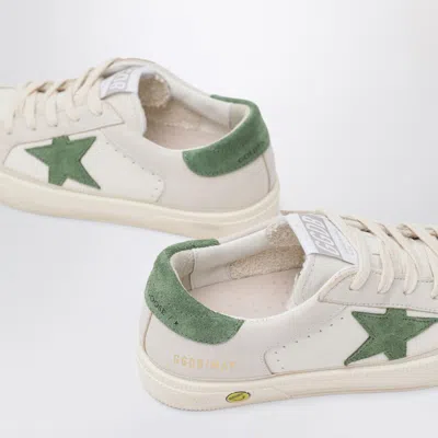 Golden Goose Lace-up Low-top Sneakers In White