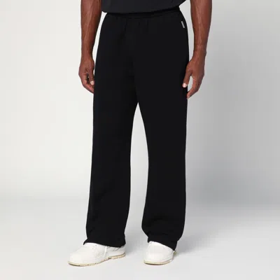 Represent Cotton Jogger Pants Elastic Waistband In Black