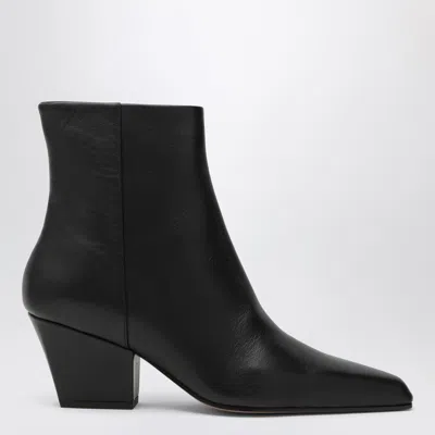 Paris Texas Black Leather Ankle Boot Jane
