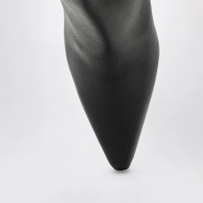 Paris Texas Black Leather Ankle Boot Jane