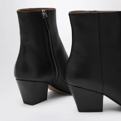 Paris Texas Black Leather Ankle Boot Jane