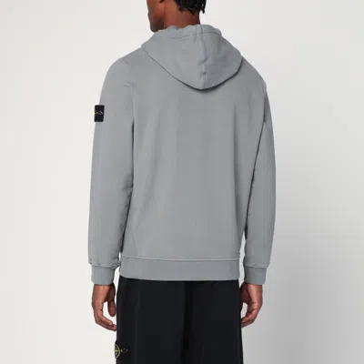 Stone Island Oversized Fit Hoodie Sweater In Gray