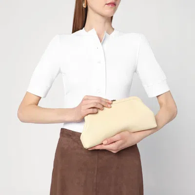 Jimmy Choo Skylar Clutch In Butter-colored Leather