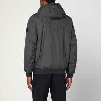 Stone Island Nylon Bomber Jacket In Gray