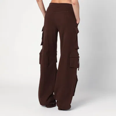 Attico Cargo Fern Pants In Brown
