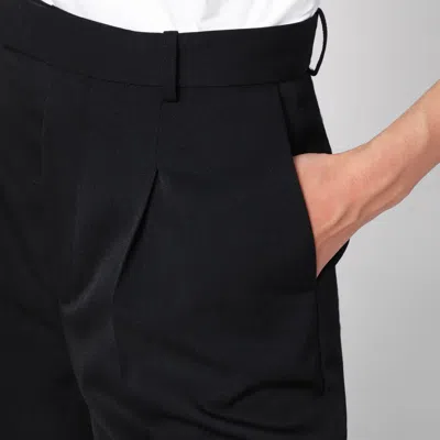 Rohe Black Double-layer Bermuda Shorts In Black