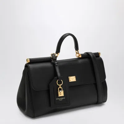 Dolce & Gabbana Dolce&gabbana Handbag My Sicily In Black Leather In Black