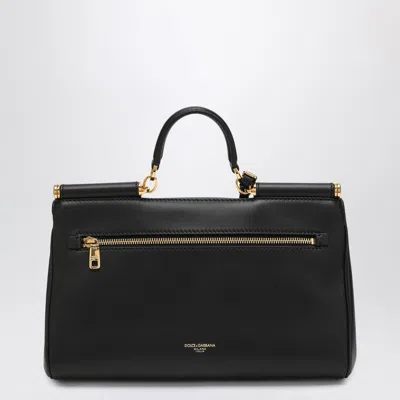 Dolce & Gabbana Dolce&gabbana Handbag My Sicily In Black Leather In Black