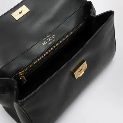 Dolce & Gabbana Dolce&gabbana Handbag My Sicily In Black Leather In Black