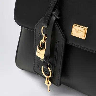 Dolce & Gabbana Dolce&gabbana Handbag My Sicily In Black Leather In Black