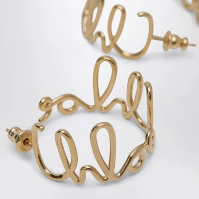 Chloé C Chloe Hoop Earrings In Gold