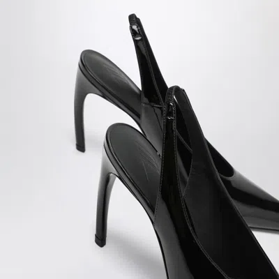 Attico Pointed Toe Slingback Viper Glossy Finish