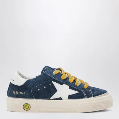 Golden Goose May Leather And Suede Sneakers