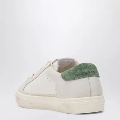 Golden Goose Lace-up Low-top Sneakers In White