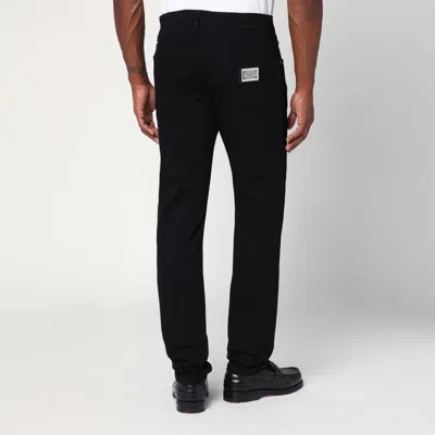 Dolce & Gabbana Jeans With Belt Loops In Black