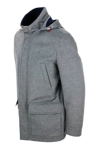 Brunello Cucinelli Jackets In Gray