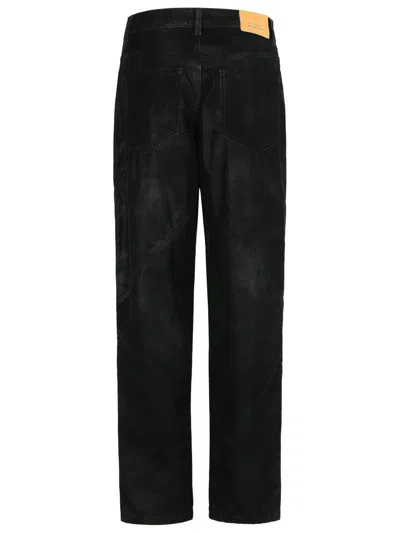 Isabel Marant Étoile Womens Black Kelvina Wide-leg Faux-leather Trousers