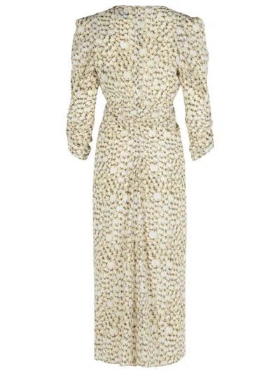 Isabel Marant 'albini' 'ecru' Silk Dress
