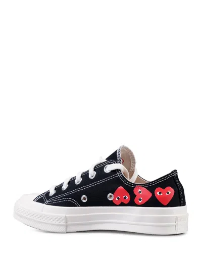Comme Des Garçons Play X Converse Multi Heart Low Top Sneakers Shoes