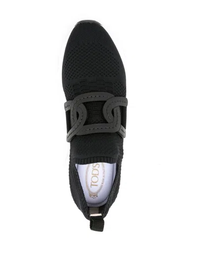 Tod's Tech Fabric Sneakers Chain Accessory