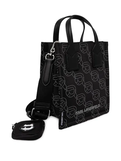 Karl Lagerfeld Double Handle Crossbody Bag