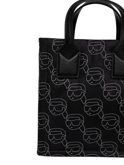 Karl Lagerfeld Double Handle Crossbody Bag