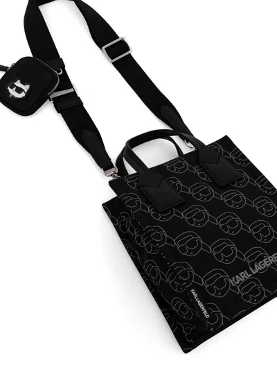 Karl Lagerfeld Double Handle Crossbody Bag
