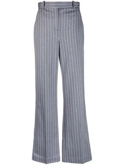 Circolo 1901 Pinstripe-pattern Flared Trousers