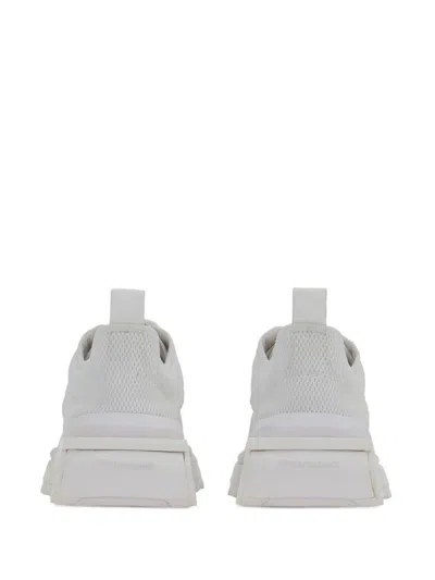 Ferragamo Men Nylon Sneakers With Iconic Gancini Sole In Gold