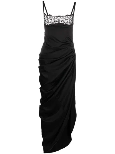 Jacquemus Saudade Asymmetric Midi Dress