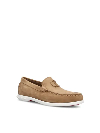 Christian Louboutin Low Shoes In Brown