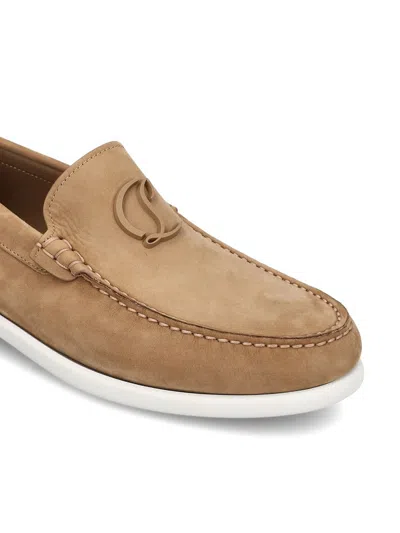 Christian Louboutin Low Shoes In Brown