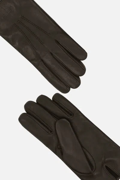Giorgio Armani Gloves In Black