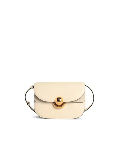 Furla Mini Crossbody Bag 'sfera' Structured Shape In Yellow