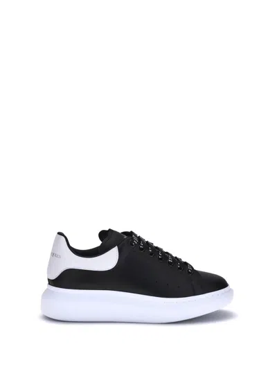 Alexander Mcqueen Men Low-top Leather Sneakers In Animal Print