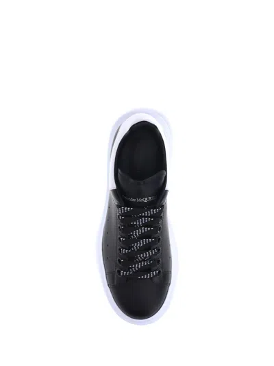 Alexander Mcqueen Men Low-top Leather Sneakers In Animal Print