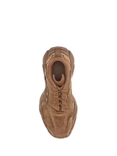 Balenciaga Men Monday Sneakers In Brown