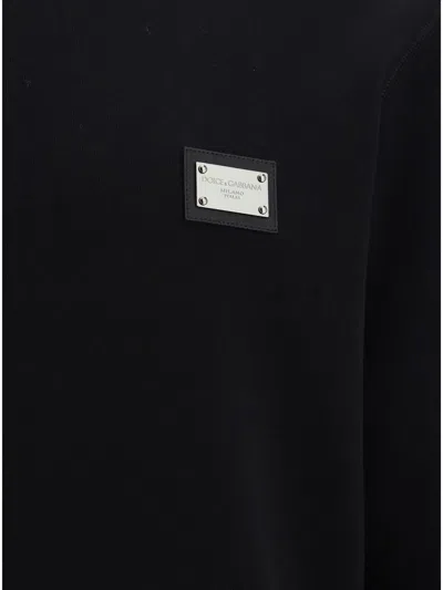 Dolce & Gabbana Sweatshirts In Black